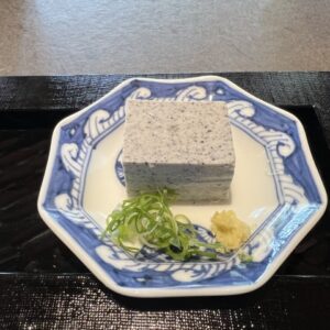 Black Sesame Tofu